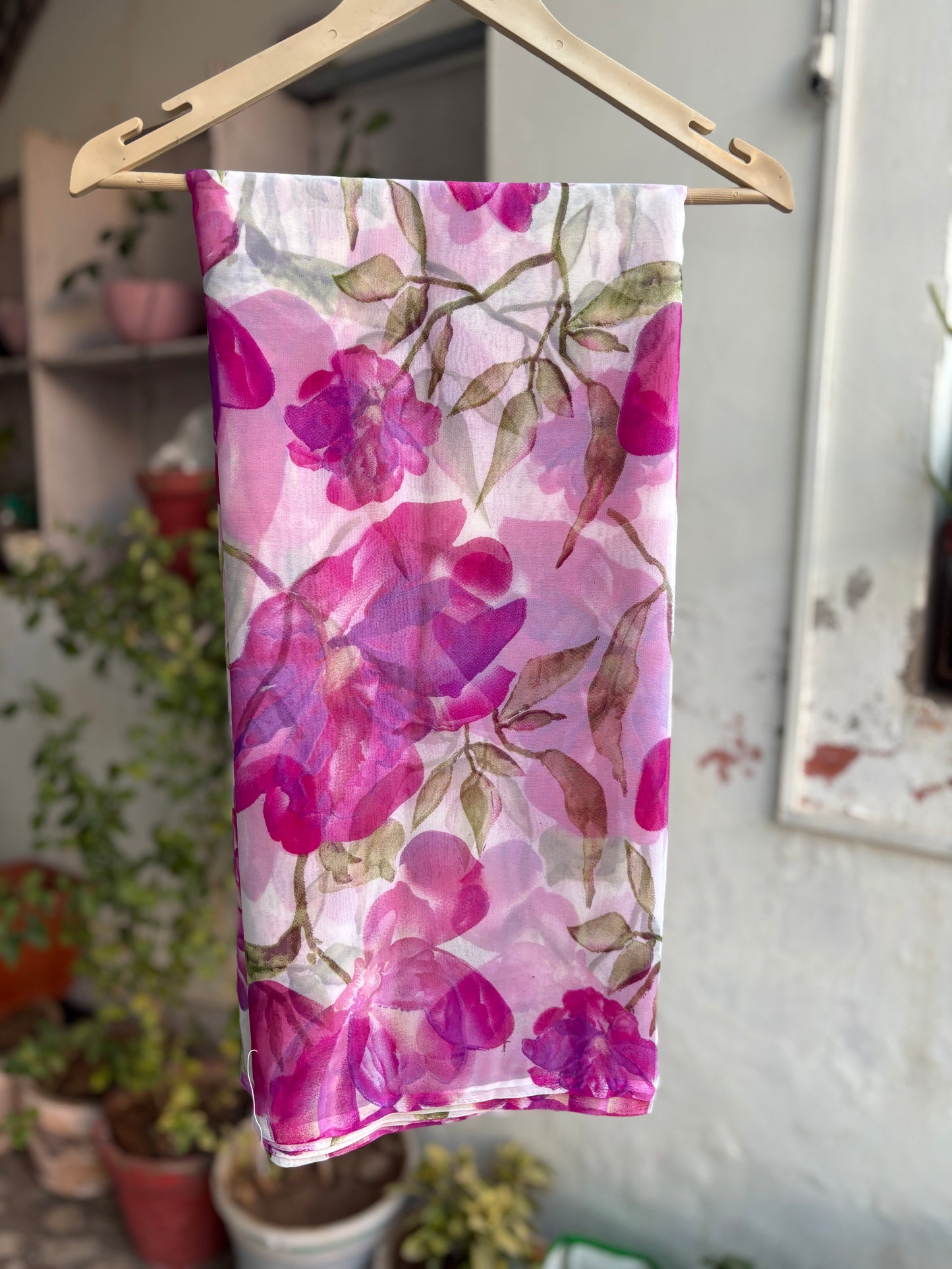 Purple Bloom Forest Flower Print