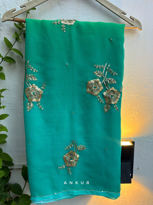 Emerald Green Shaded Yamini 2.0