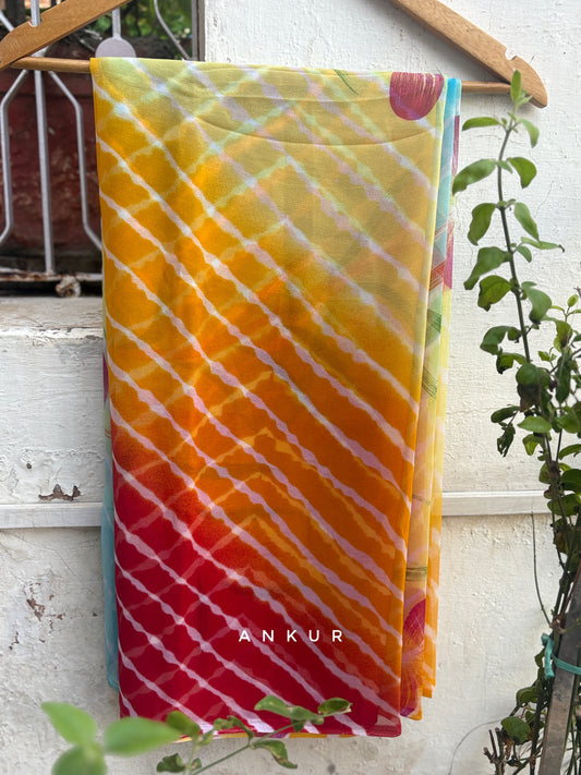 Aarohi Lehriya with Flower