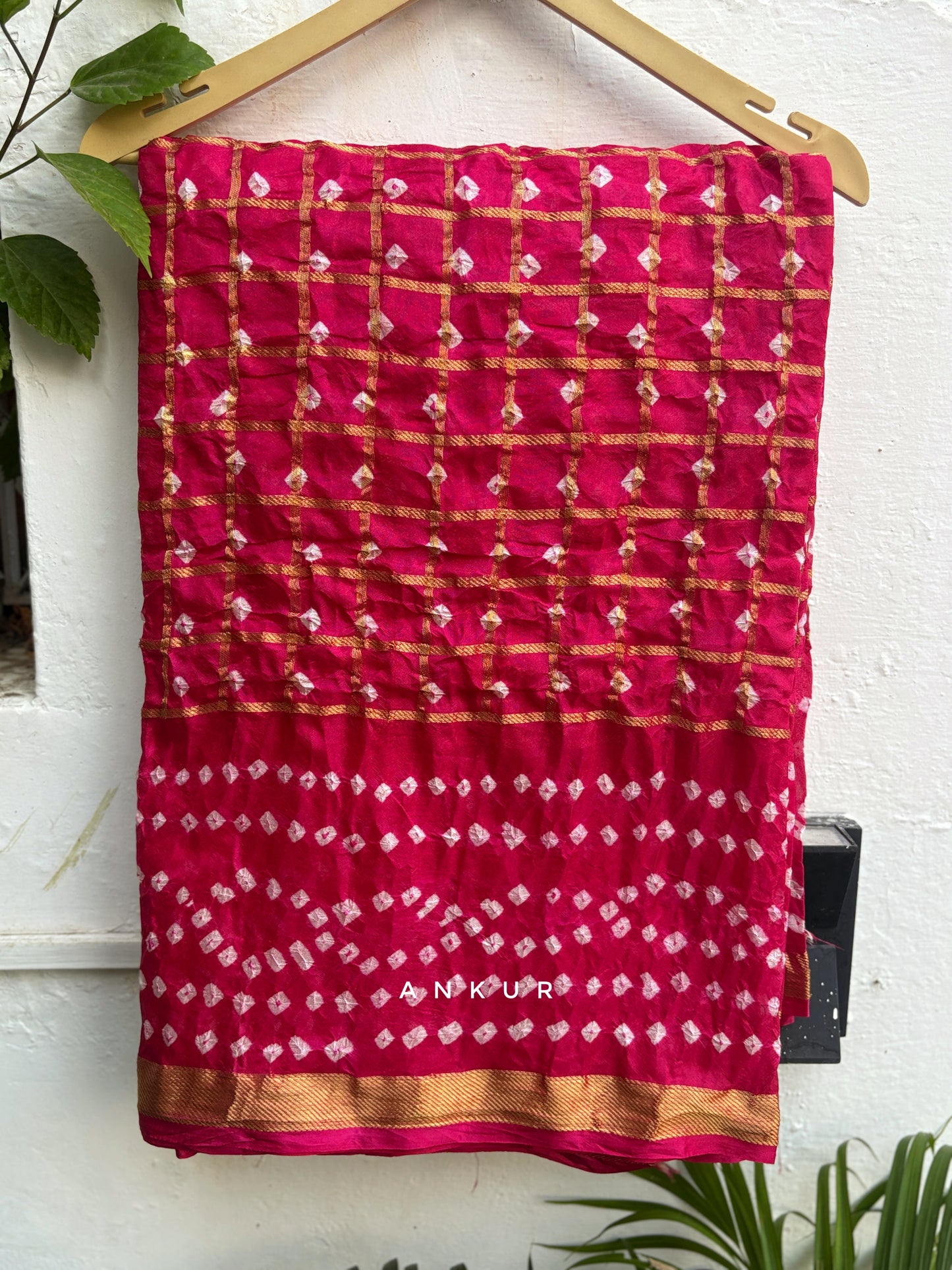 Maha rani Silk Bandhani