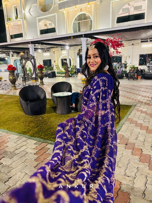 Purple Single Shade Yamini