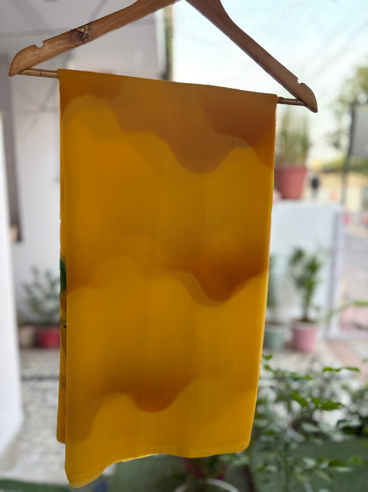 Sun Yellow Sparrow Brush Paint