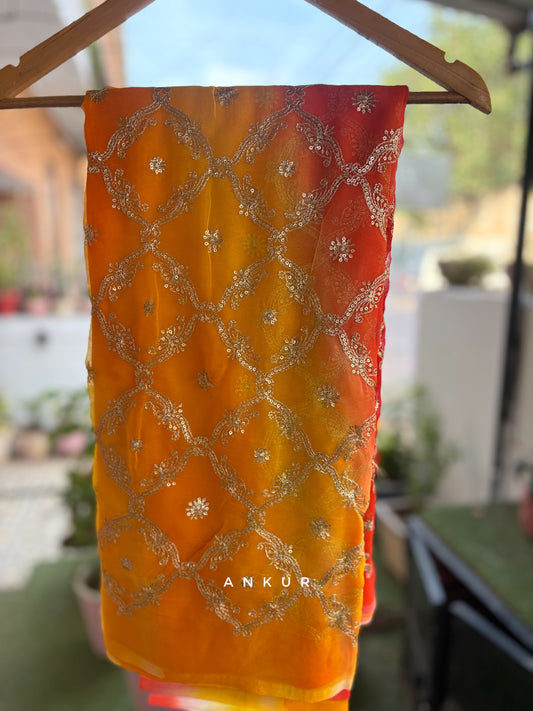 Sunset tone multi Shade Yamini