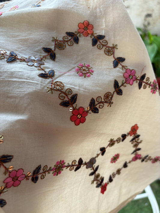 Pure Cotton Sequins Kurtis