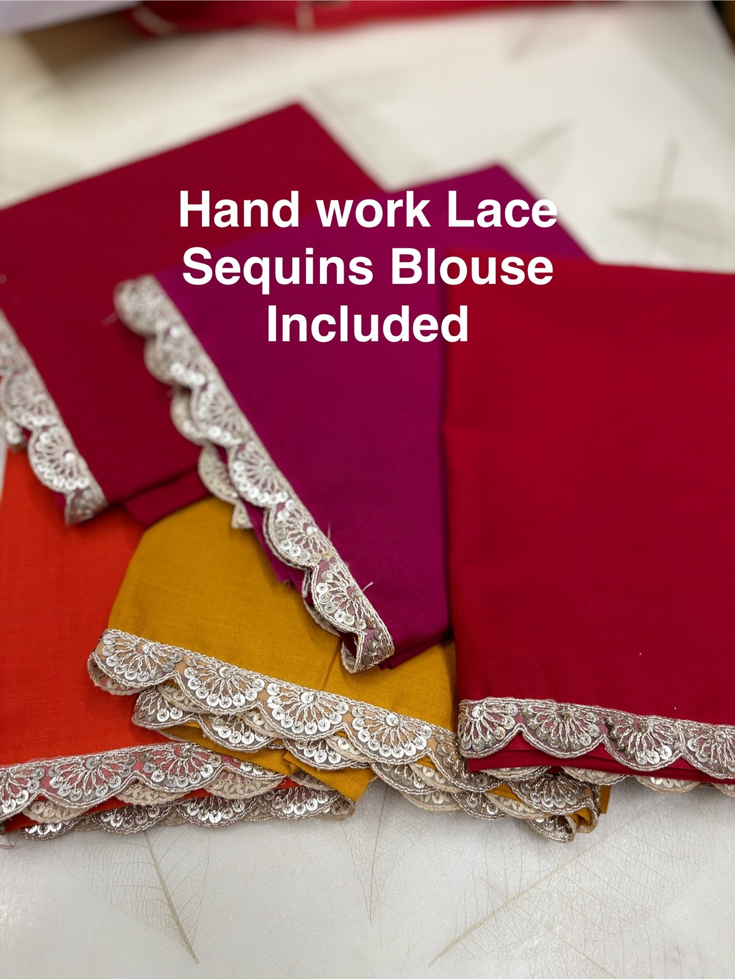 Green to Red Double Shade Yamini