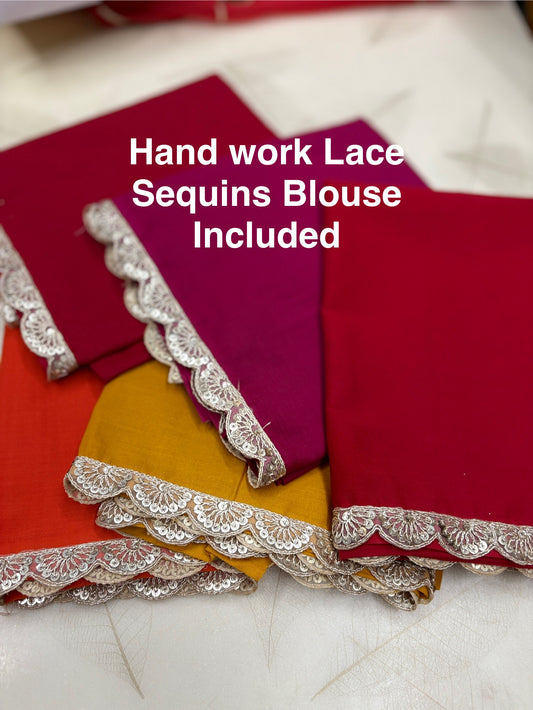 Peacock tone multi Shade Yamini