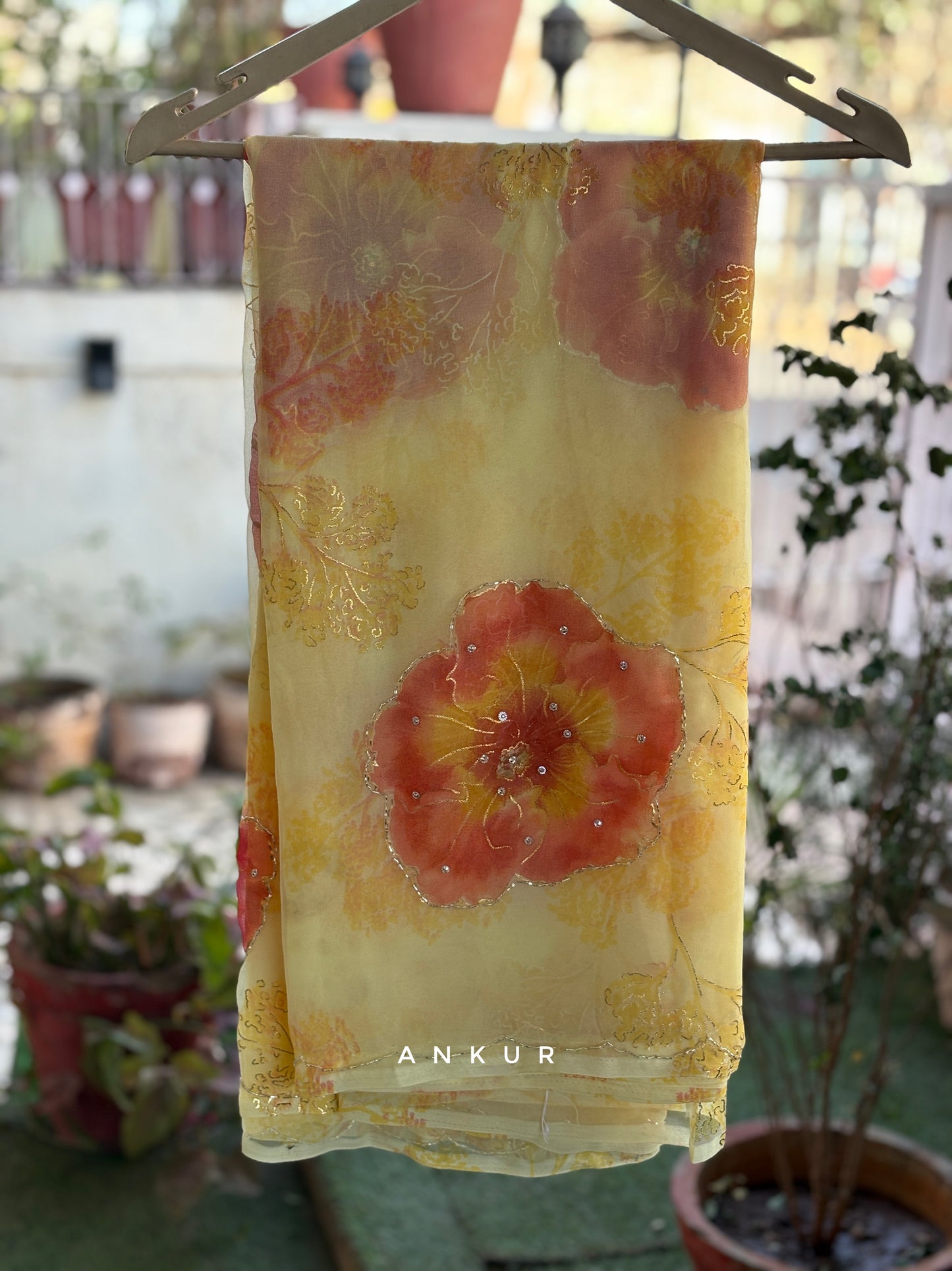 Pastel Yellow Ziya Foil