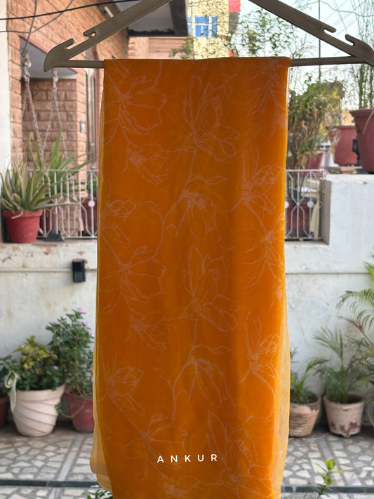 Sun Yellow Double Shaded Rajwadi