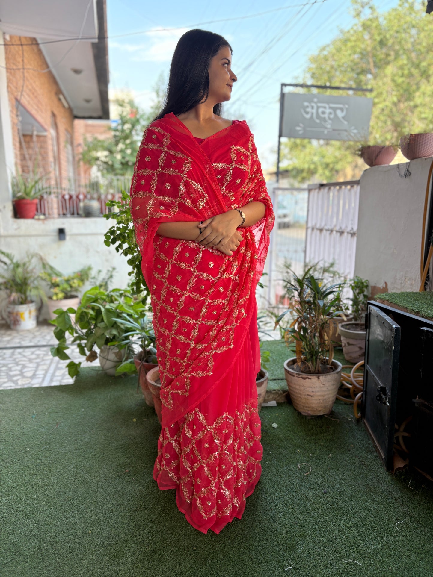 Gajri Single Shade Yamini