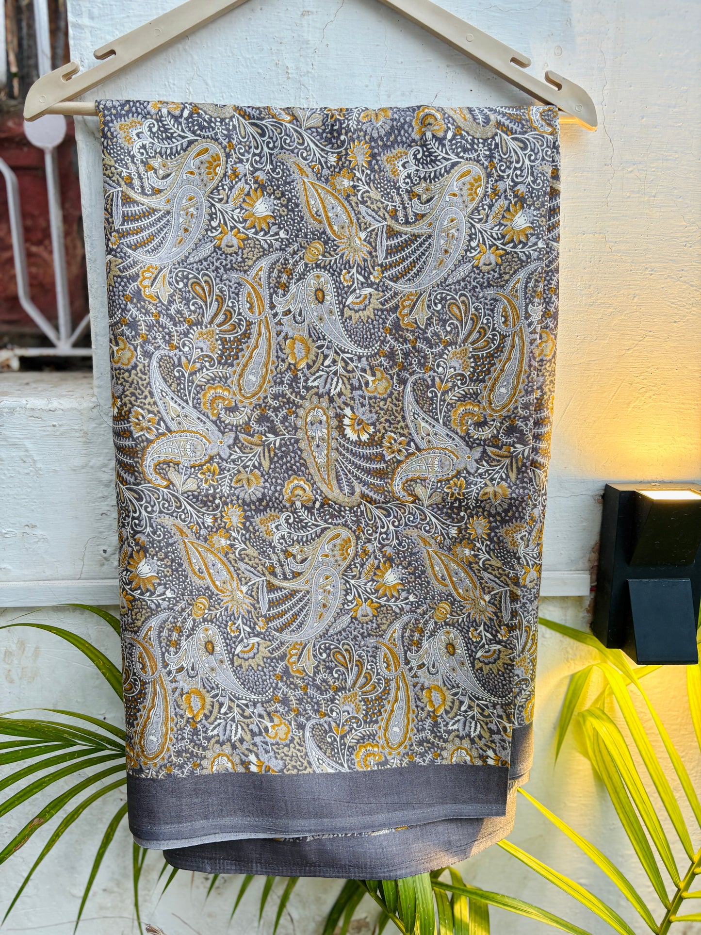 The Office Grey Kosa Silk