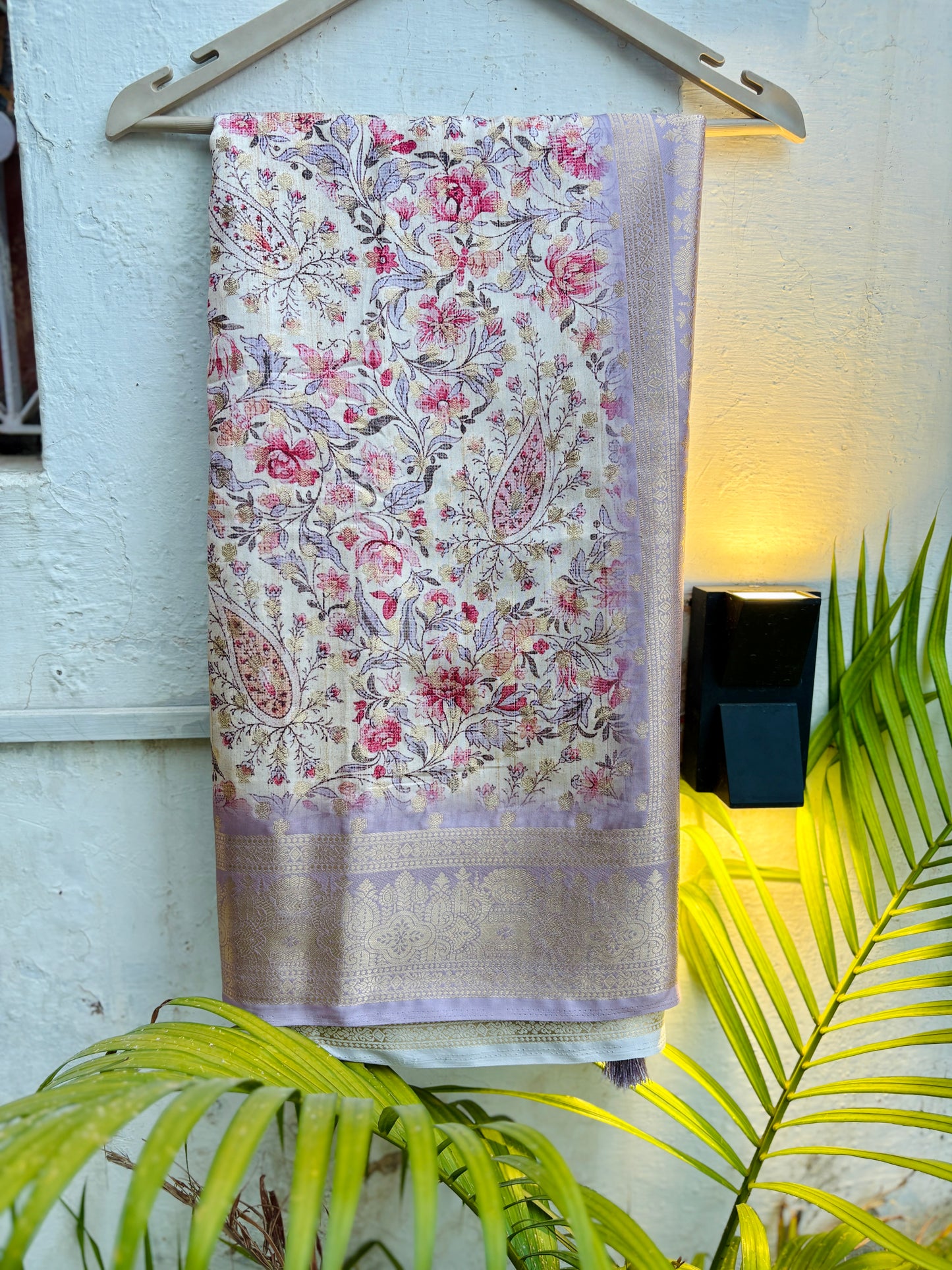 The Lilac Purple Kausheya Silk