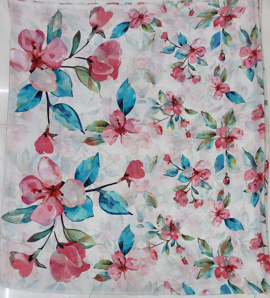 Blush Garden Watercolour Mona Beyond Silk