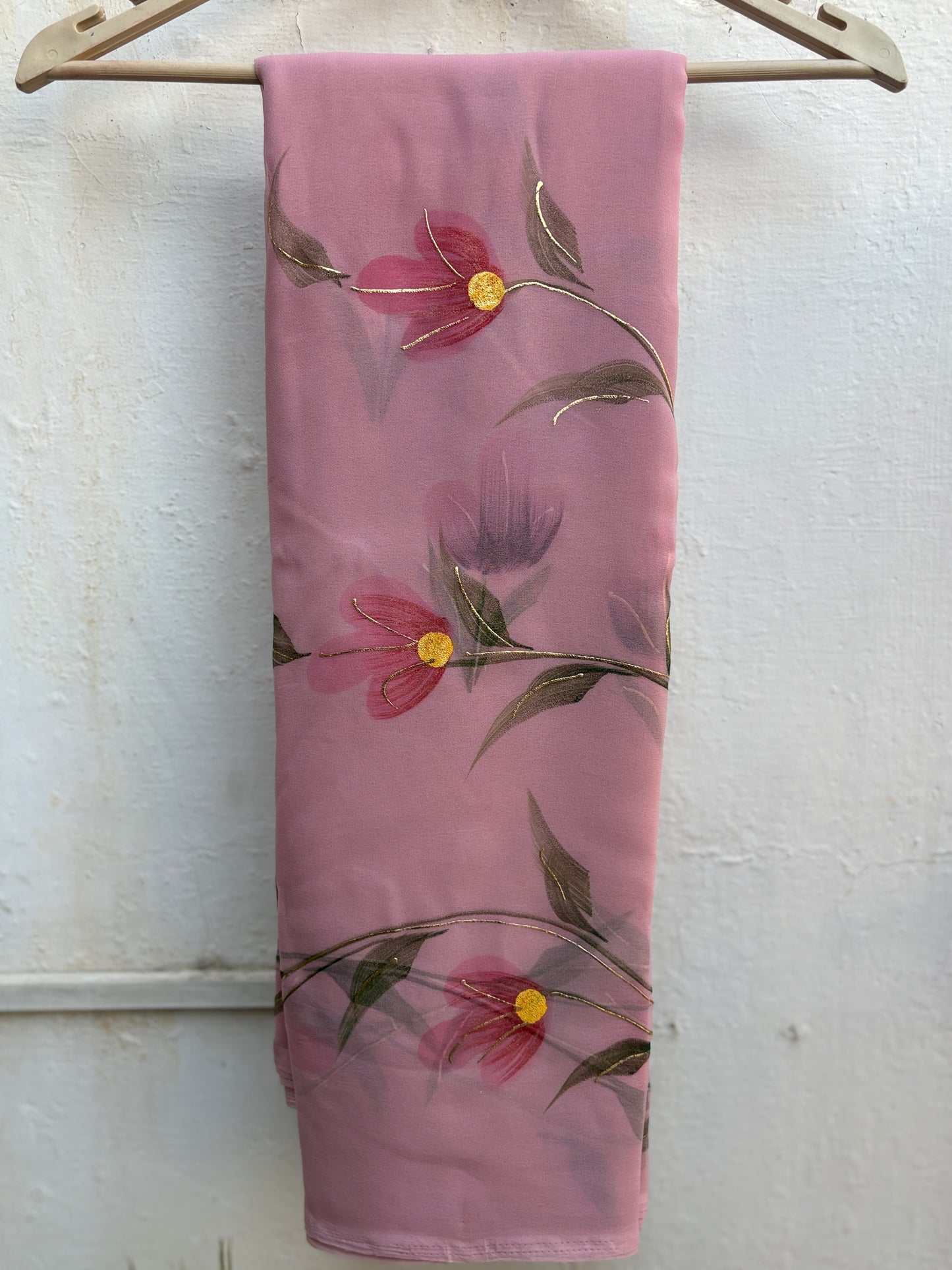 Onion Pink Brush Paint