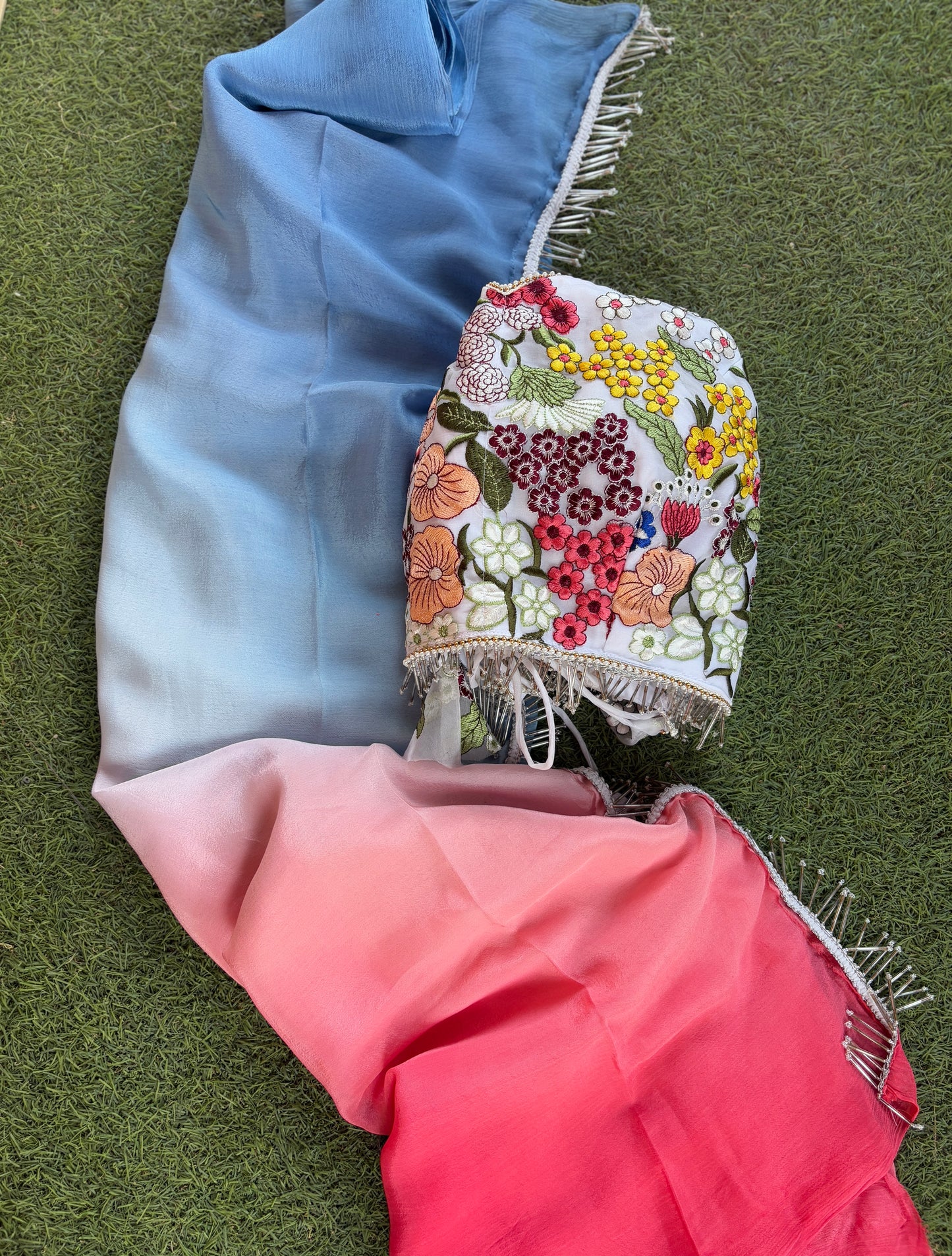 The Pure Soul Shaded saree