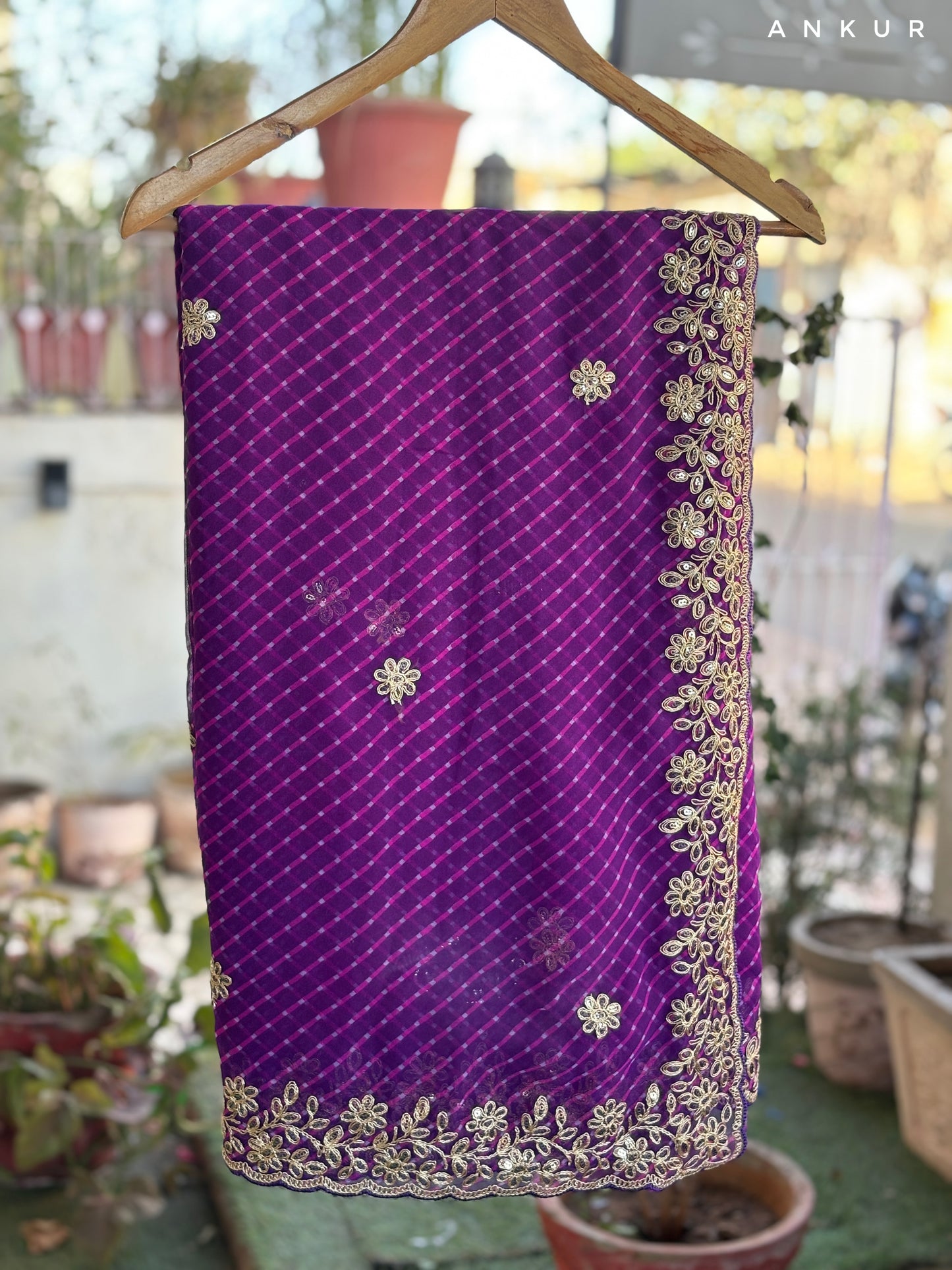 Grape Purple M Nagina Work