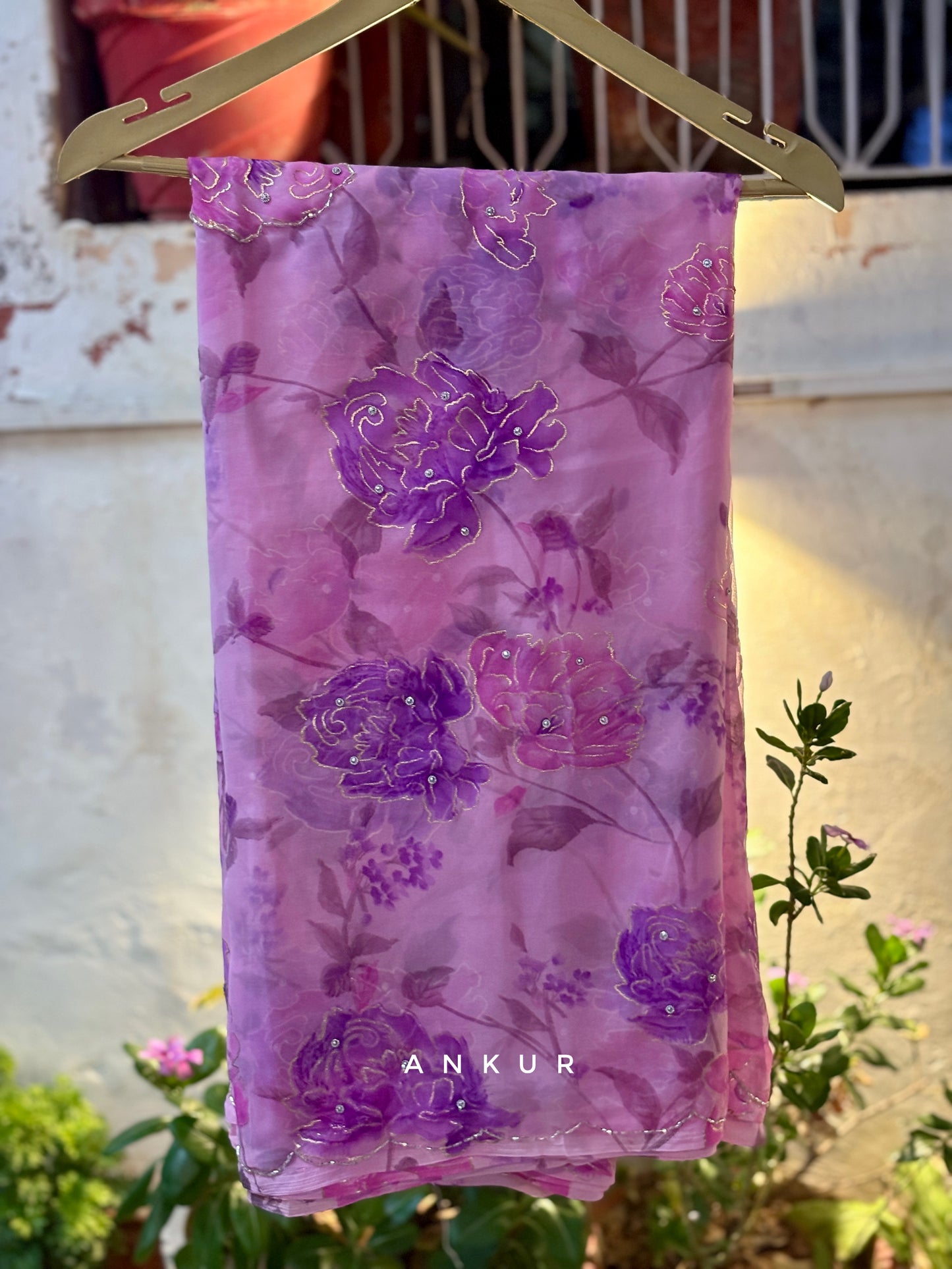 Lavender Rose Pink Ziya Foil
