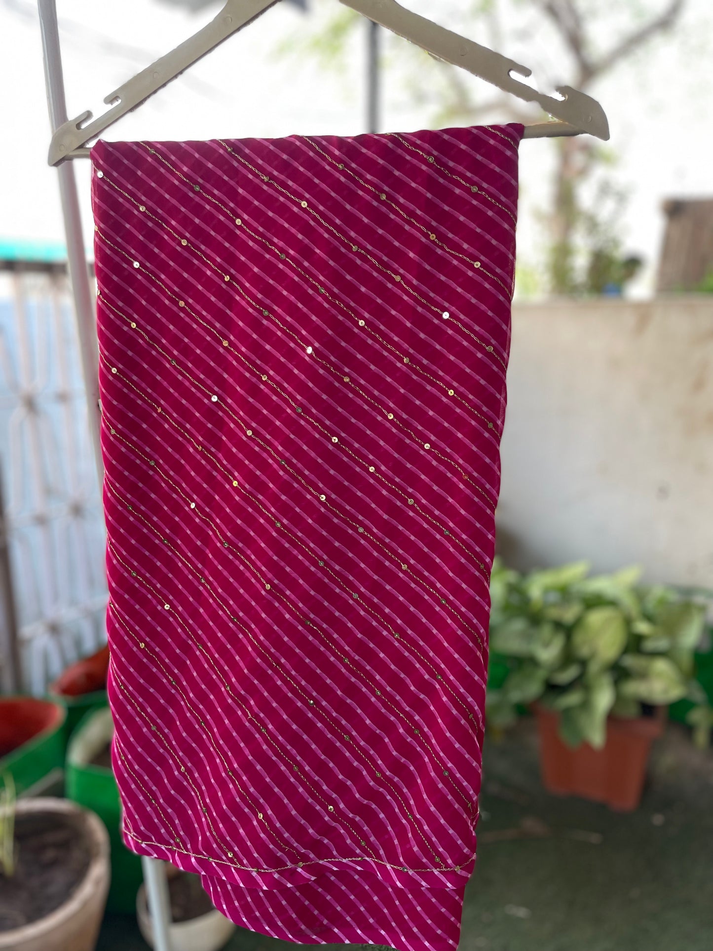 Rani Mothda with ZARI WORK