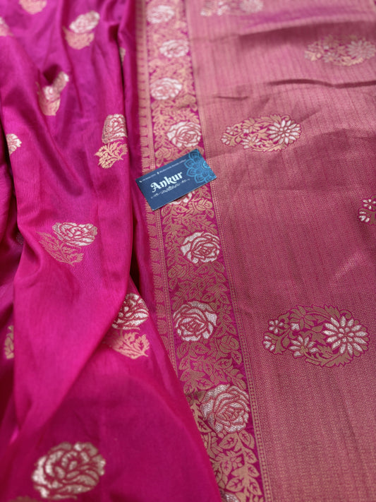 Rani Silk with Zari Weaving