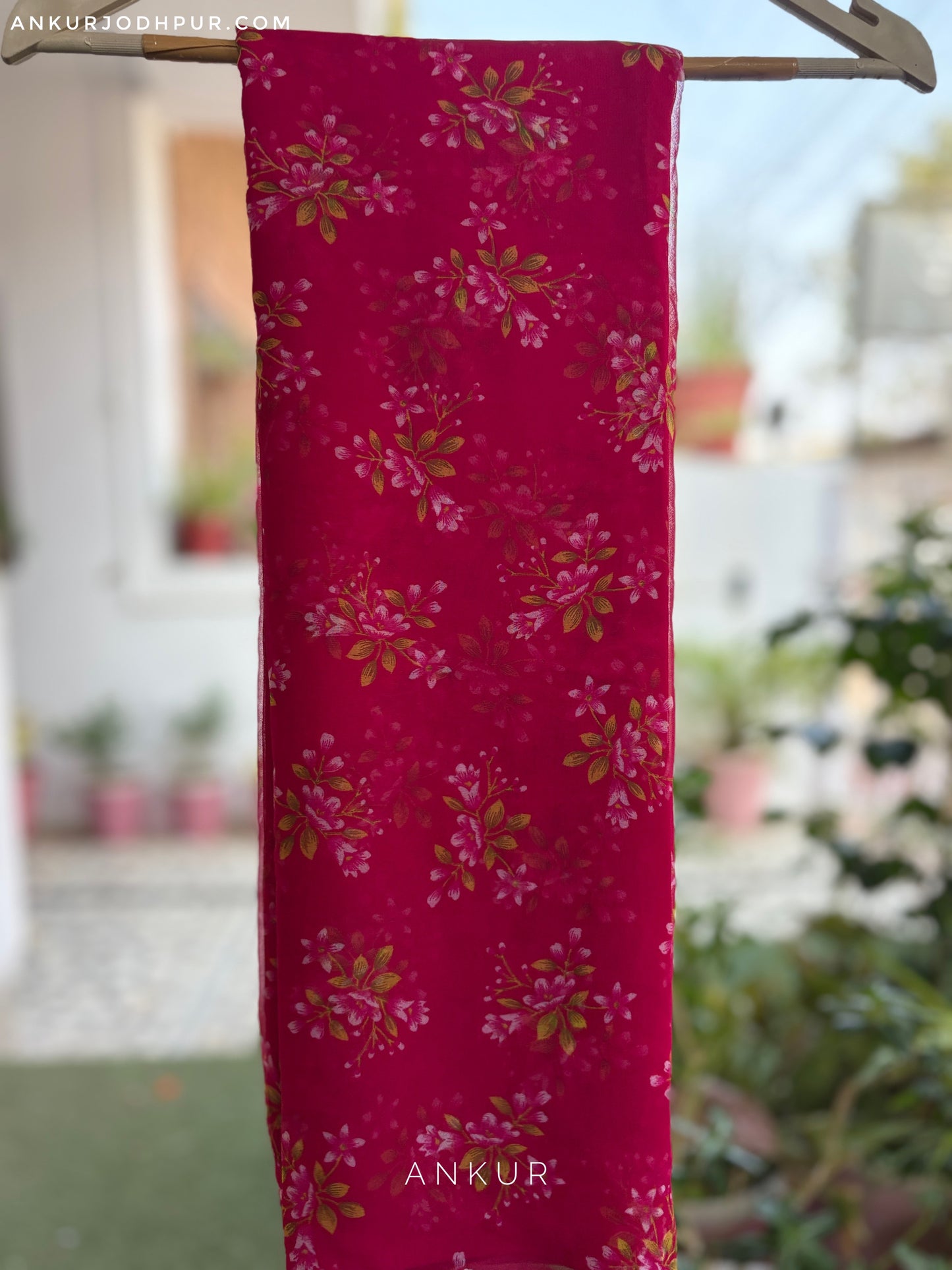 Marwar Bloom Design Four Flower Print