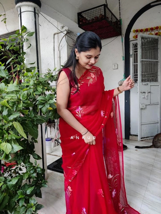 Natural Red Brush Paint