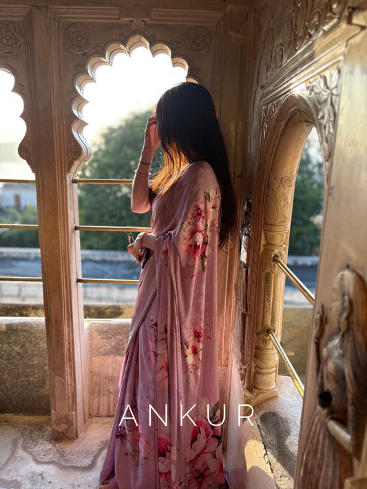 Lavender Peony Dream Mona Beyond Silk