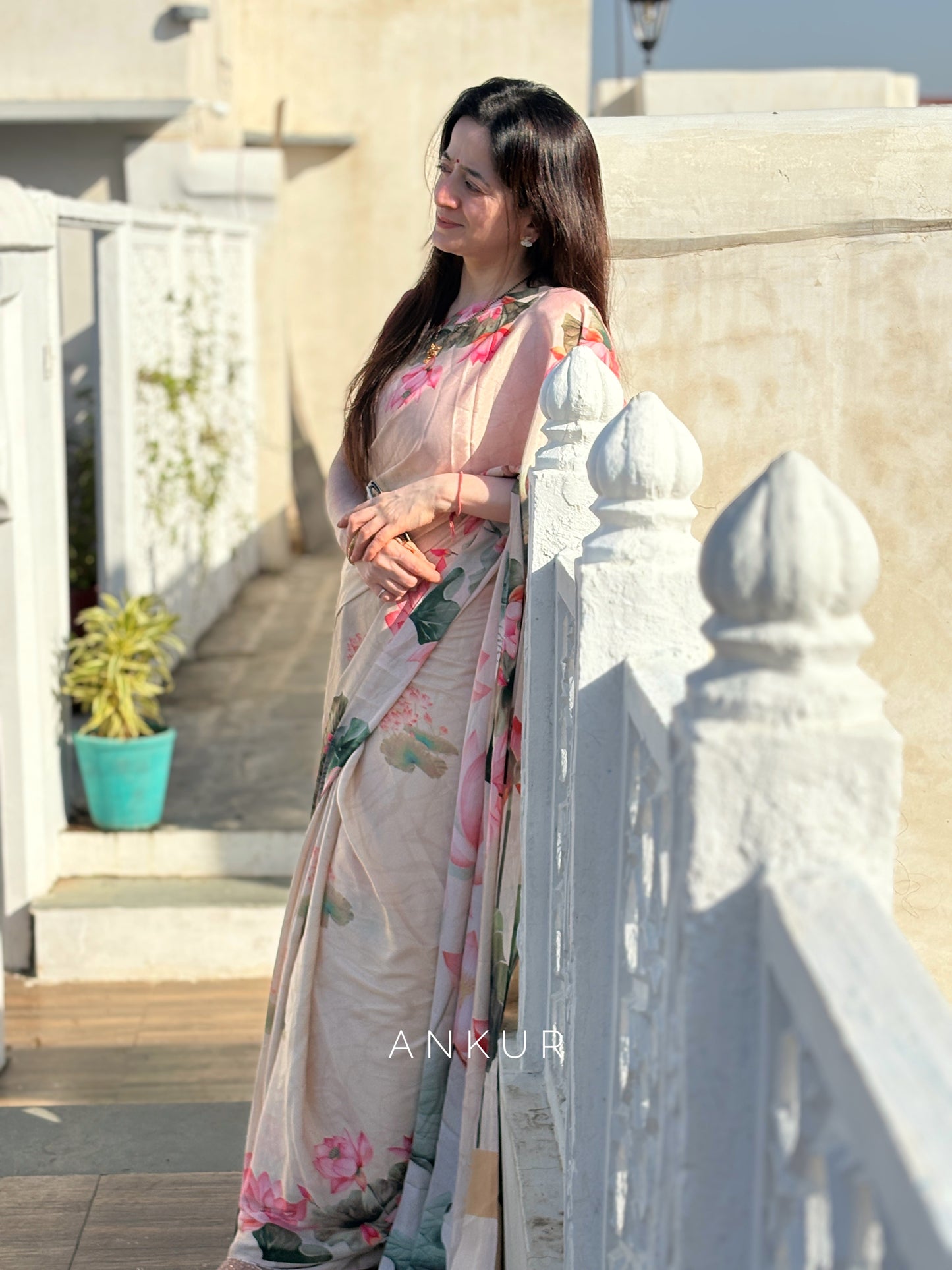 Ivory Lotus Mist Mona Beyond Silk