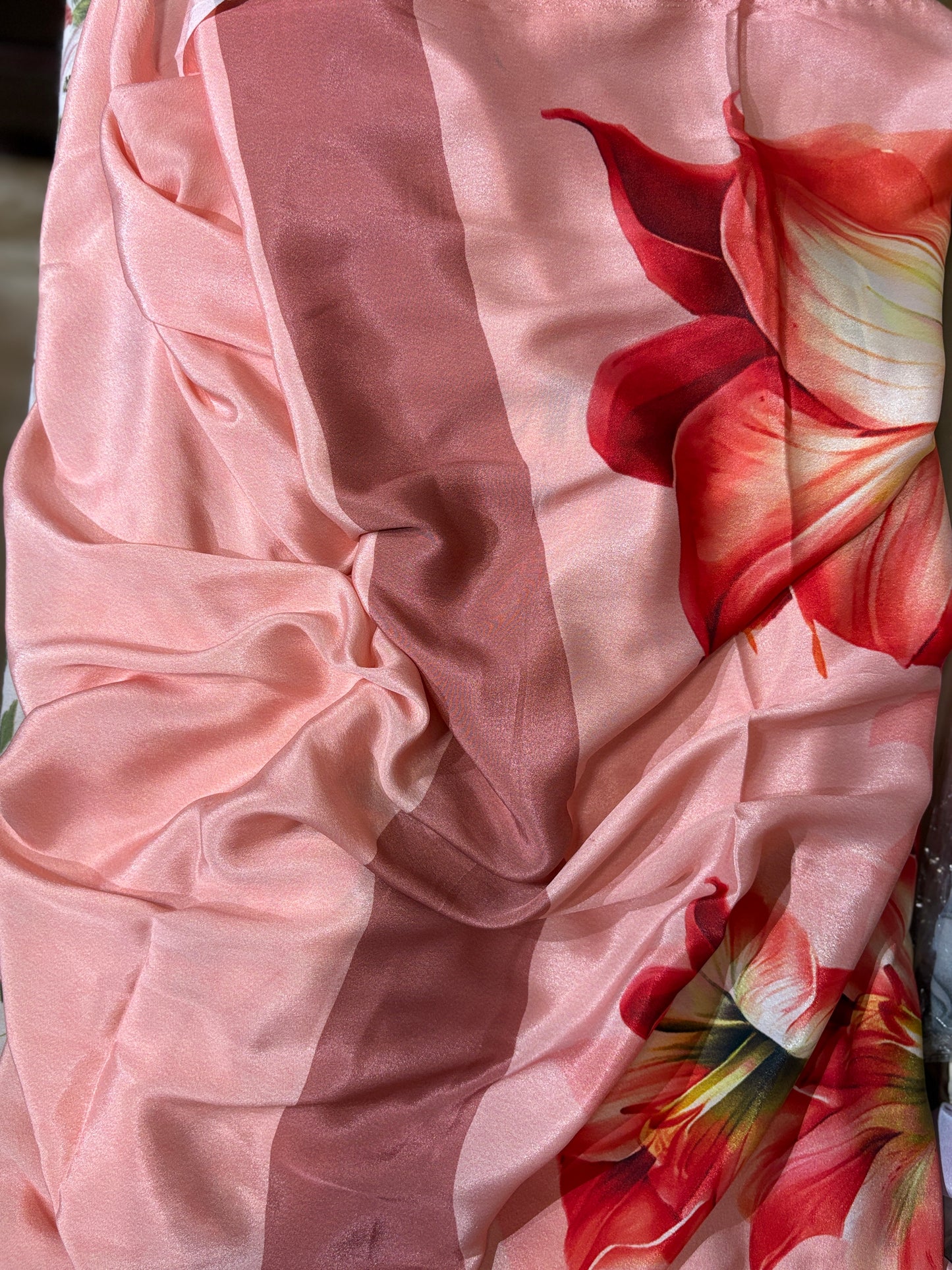 Coral Lily Aura Mona Beyond Silk