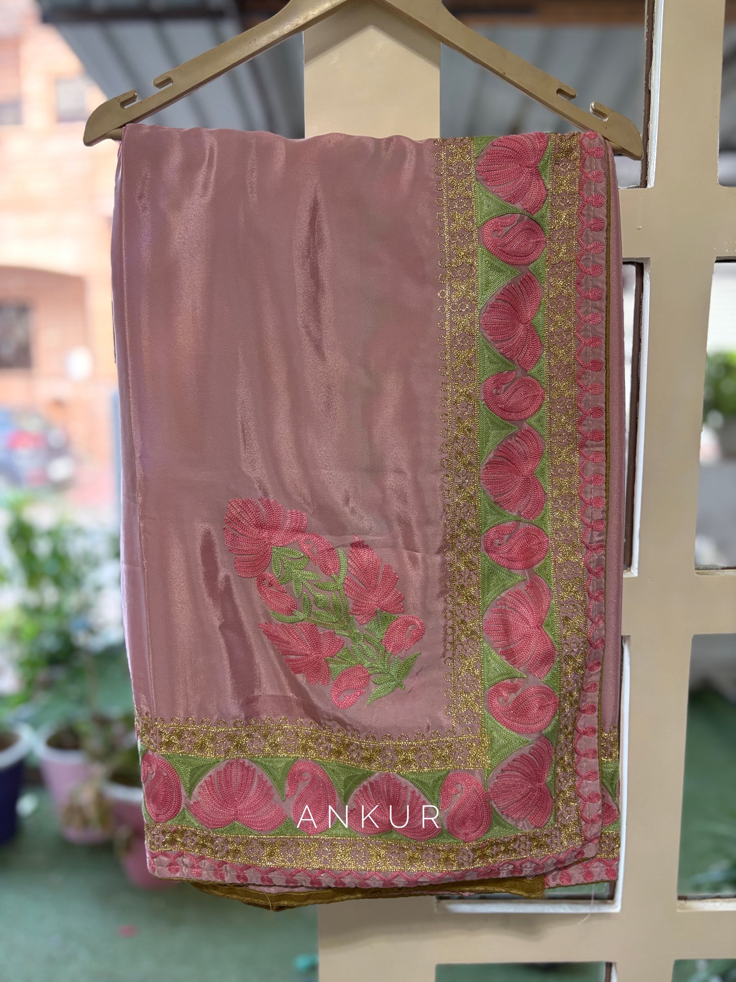 The Royal Pink Kausheya Silk