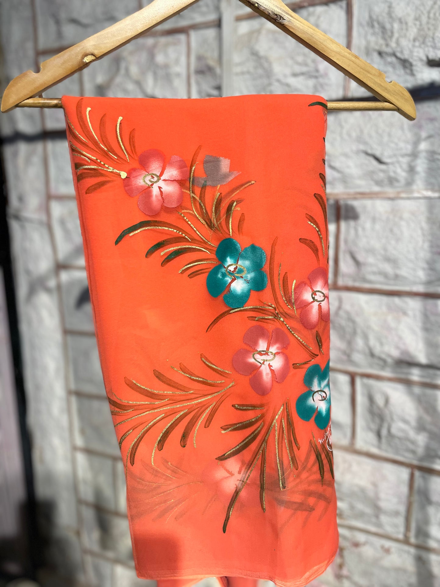 Hand Painted Sarees
