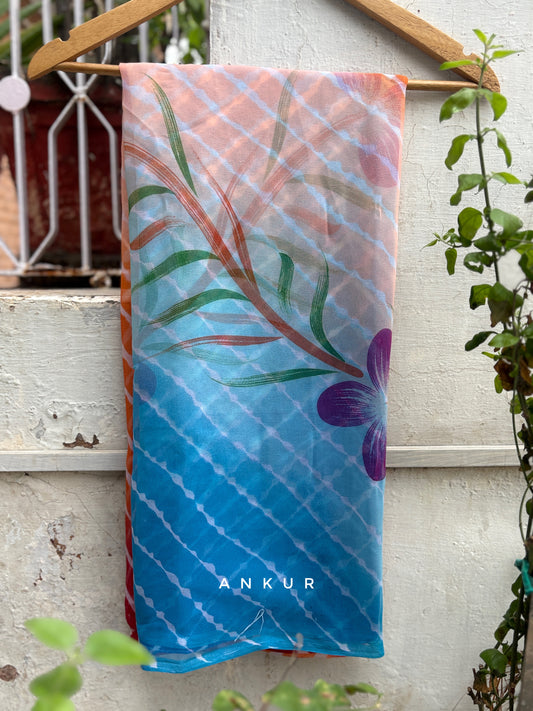 Saanvi Lehriya with Flower