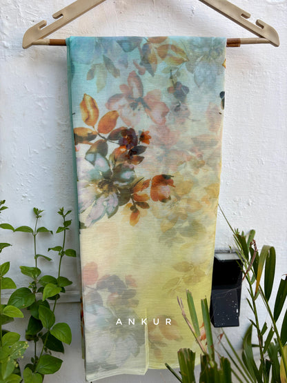 Garden Breeze Vintage Isha Chiffon