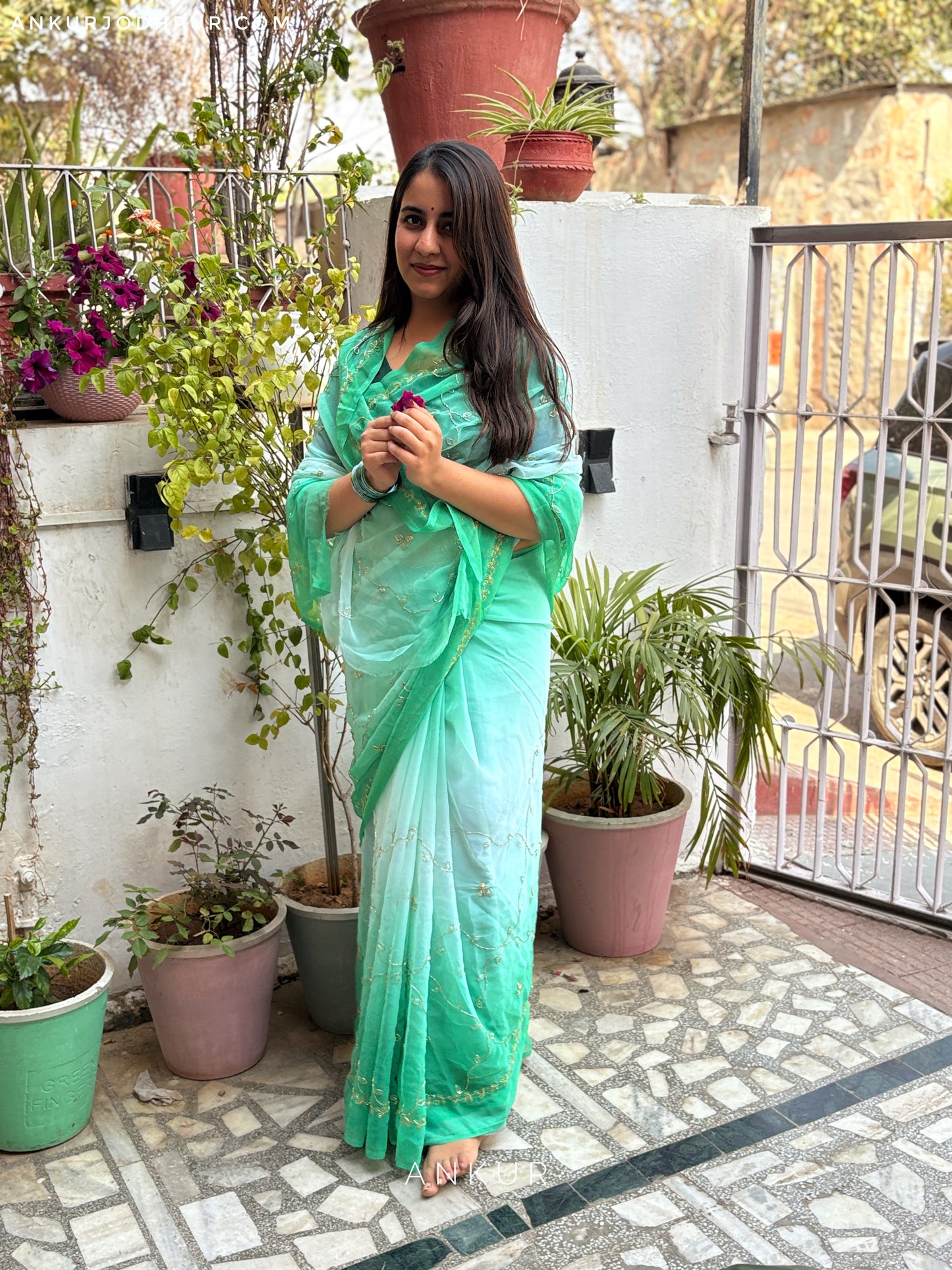 Zara Emerald cut dana Suhani