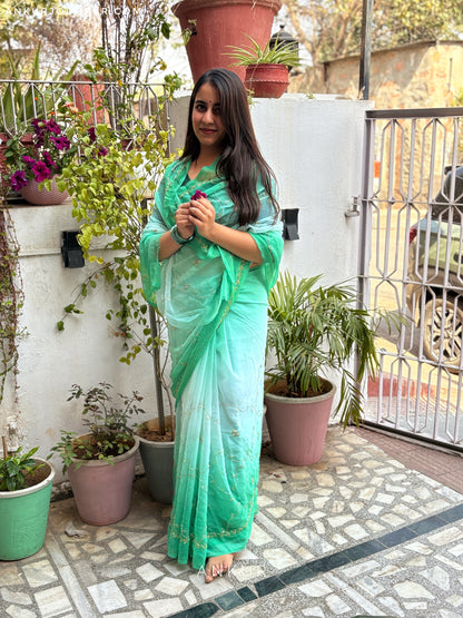 Zara Emerald cut dana Suhani