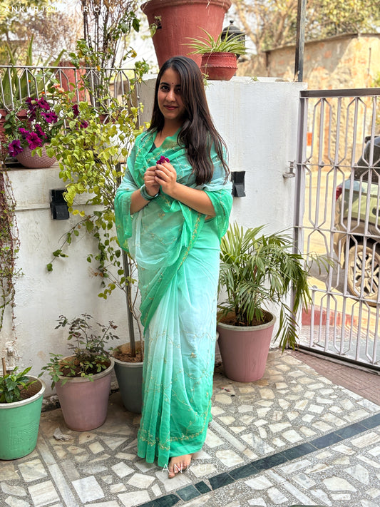 Zara Emerald cut dana Suhani