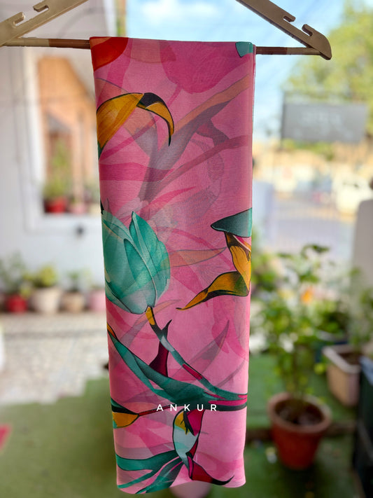 Fuchsia Royal Garden Elegance Crep
