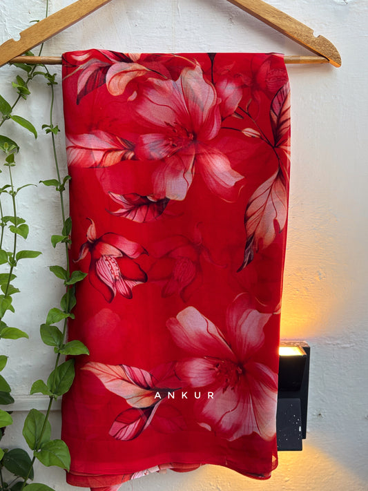 Scarlet Bloom Rajwadi