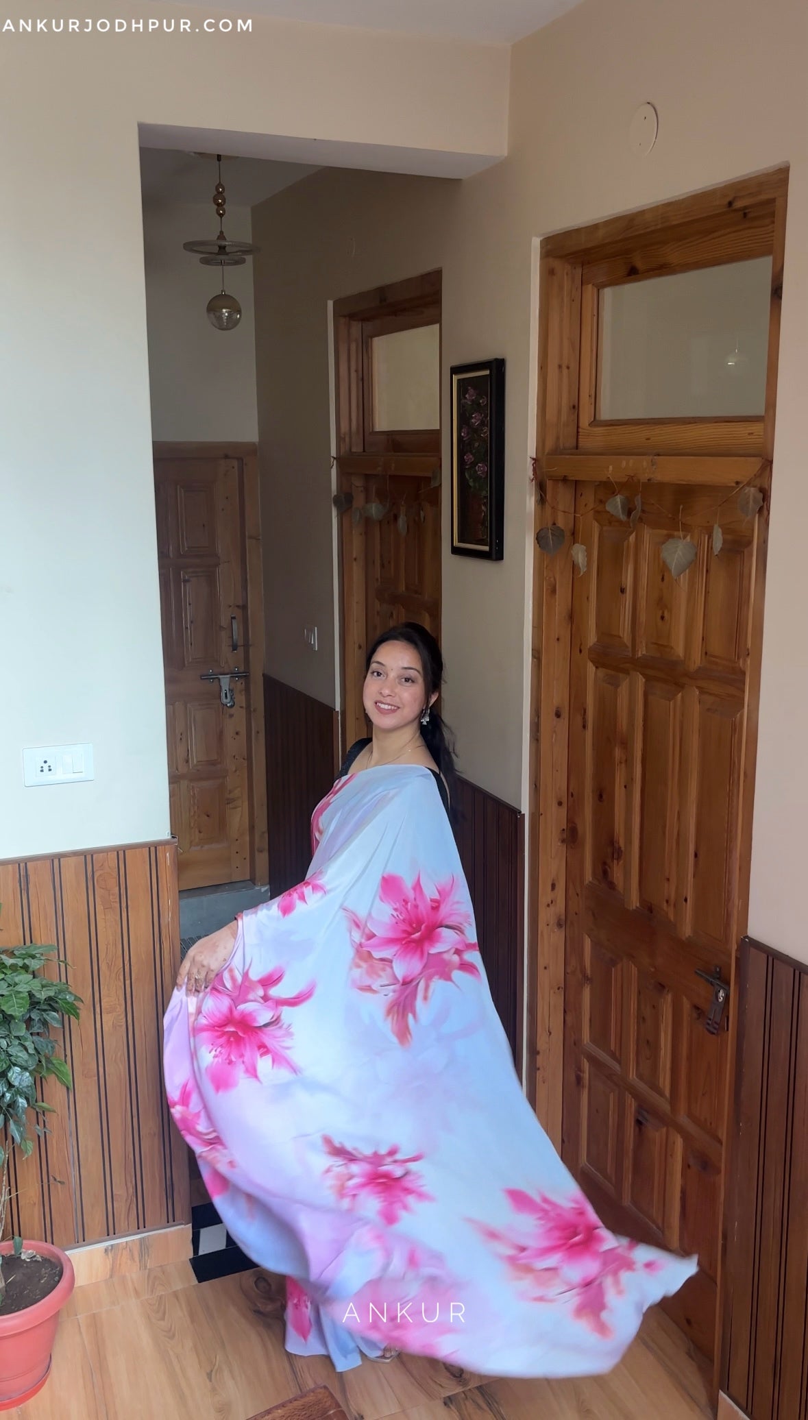 Rose Mist Ombre Mona Beyond Silk