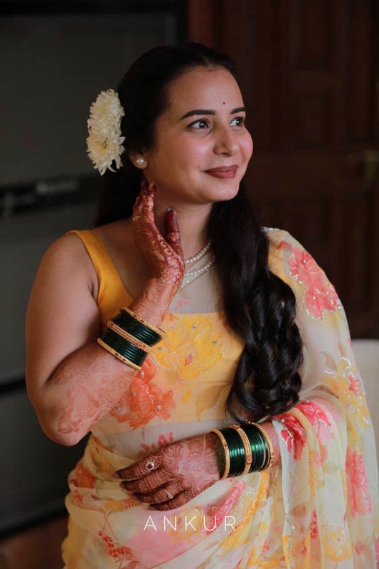 Yellow Red Rose Ziya Foil