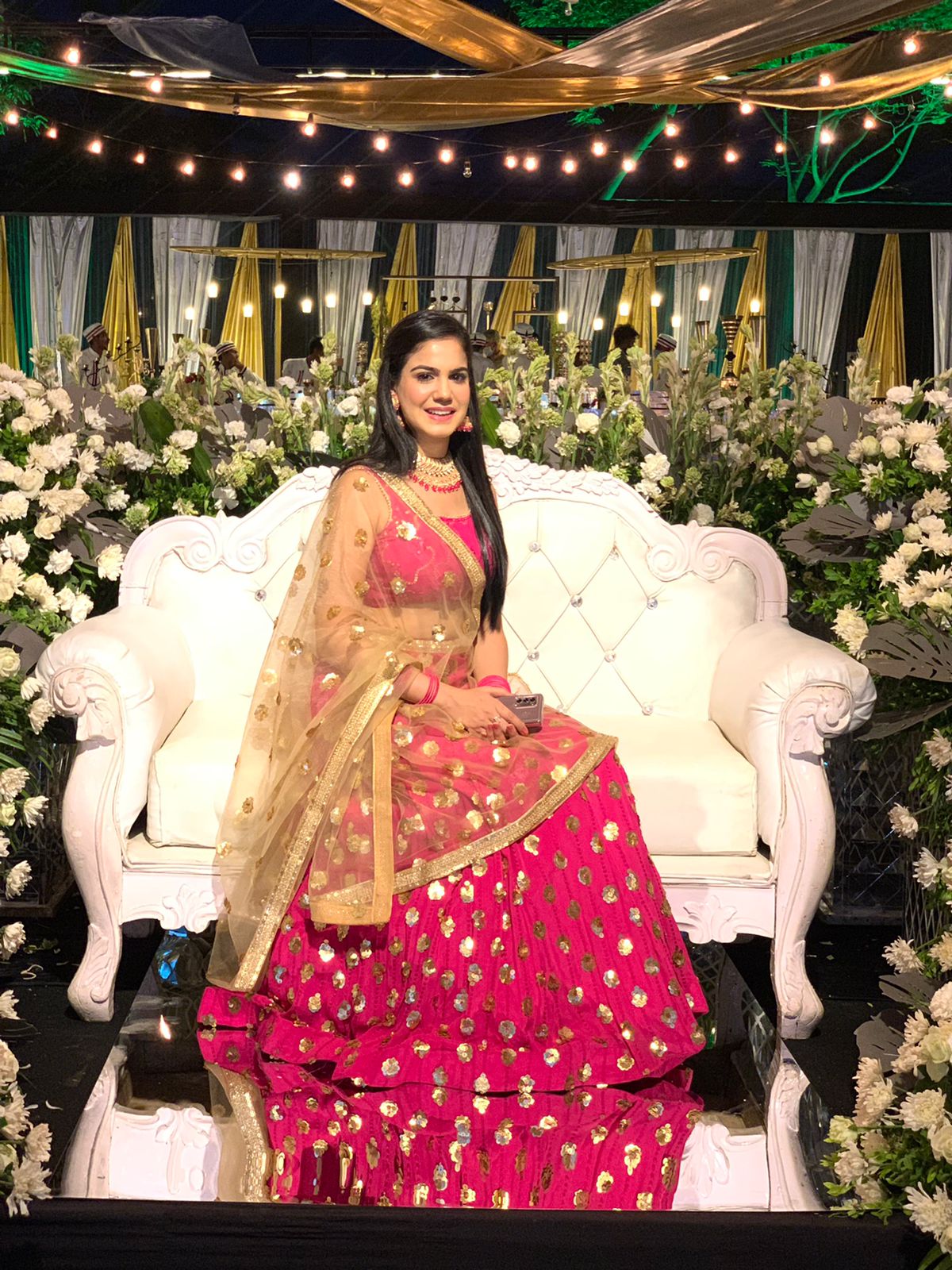 Hot Pink Lehenga