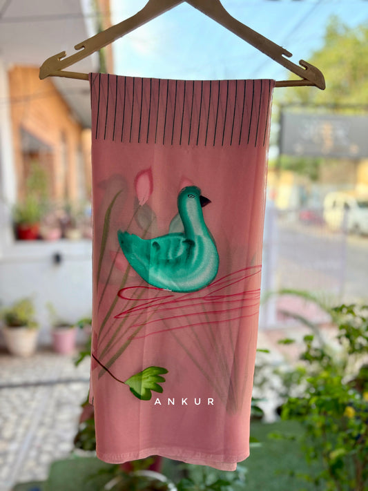 Onion Pink Duck Brush Paint