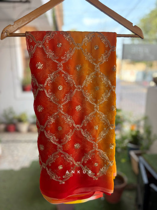 Sunset tone multi Shade Yamini