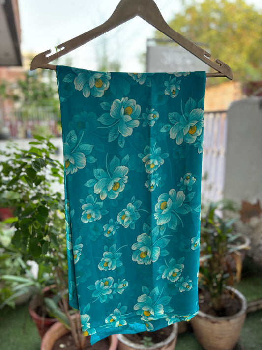 Bubbly Blue Latika Saree