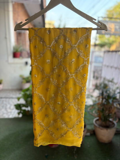 Lemon Yellow Single Shade Yamini