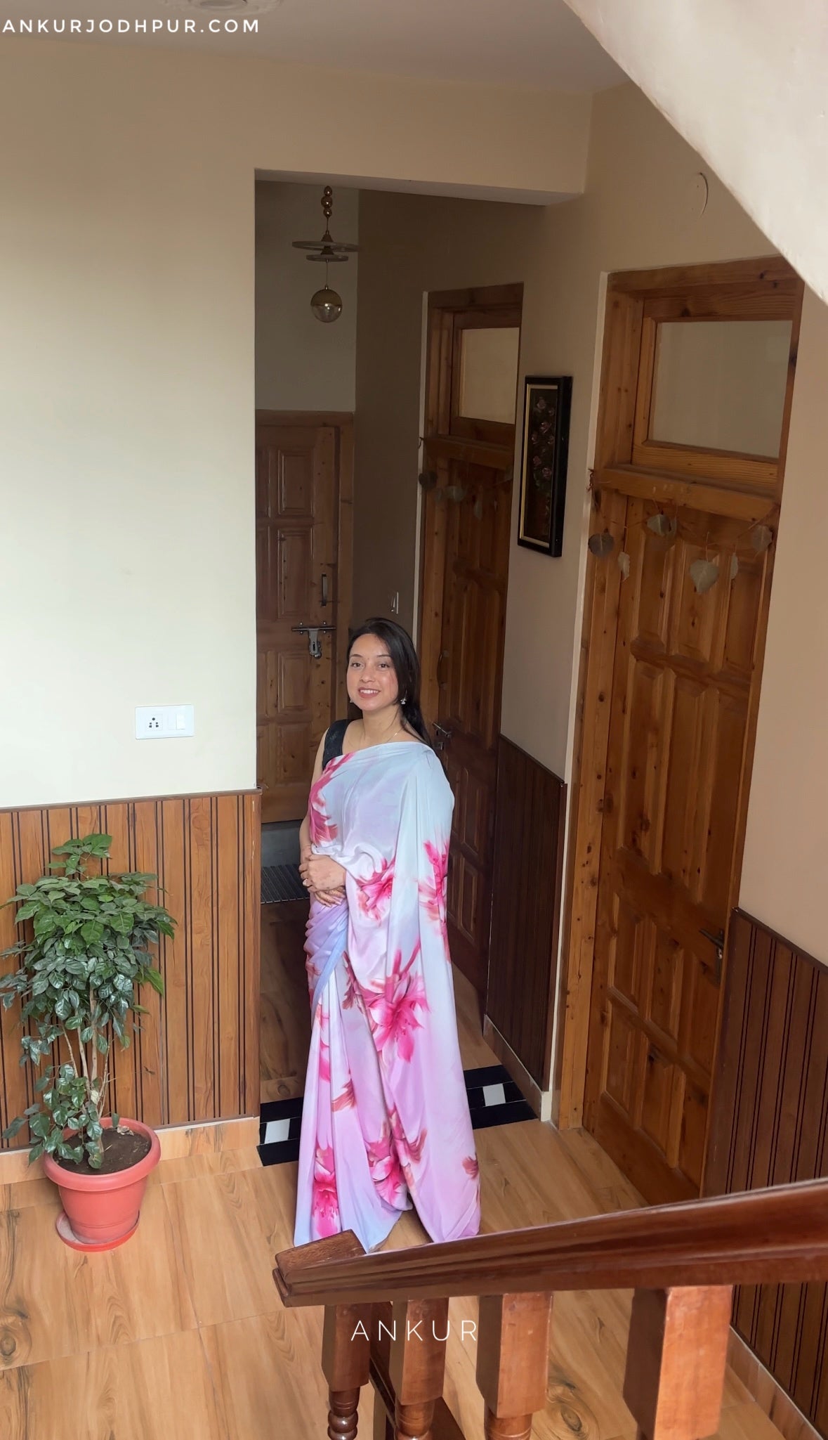 Rose Mist Ombre Mona Beyond Silk