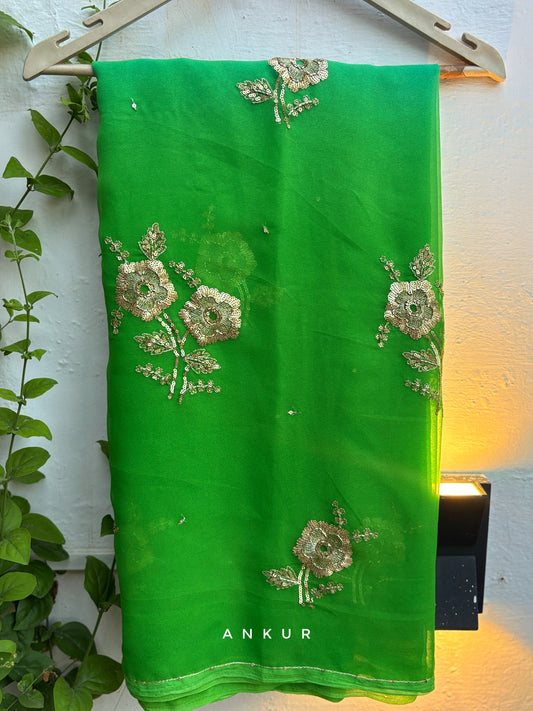 Emerald Green Shaded Yamini 2.0