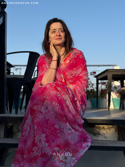 Morning Bloom Design two Flower Print