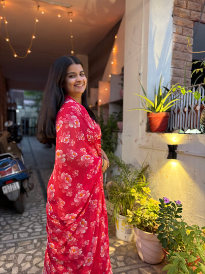 Soft Pink Latika Saree