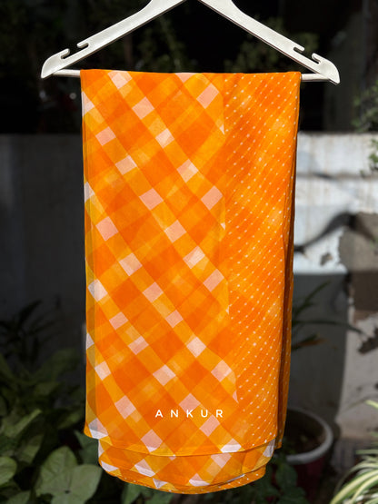 Pumpkin Orange Mothda x Lehriya