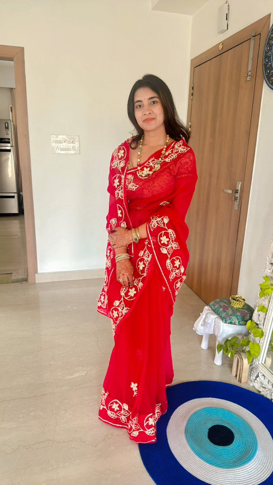 Bright Red Single Gota Anvi