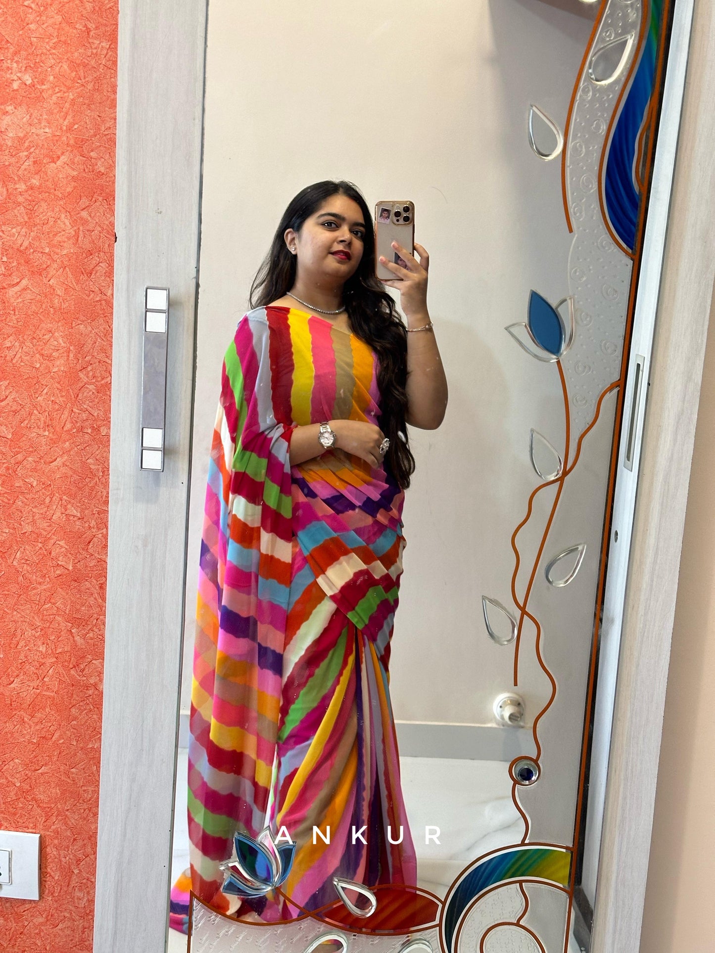 Multi colour Lehriya